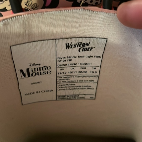 Western Chief Little Girl Rain boots Size 11/12 - Picture 4 of 4